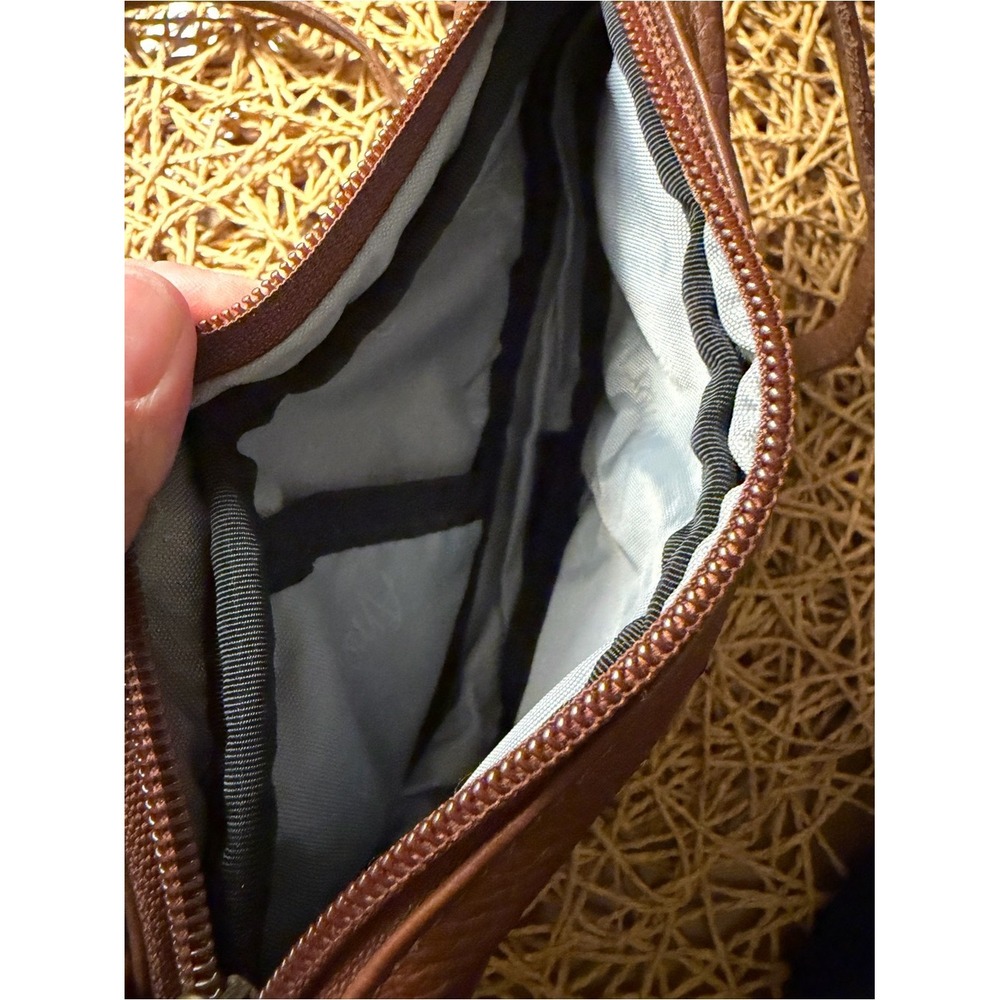 Ameribag Brown Mini Leather Bag - Picture 3 of 3